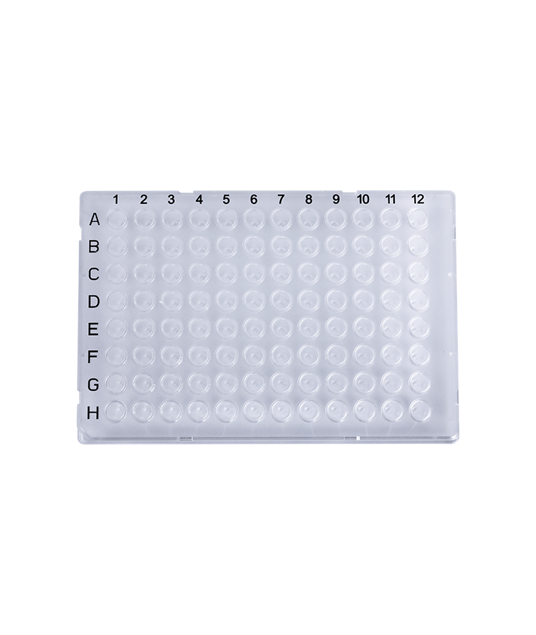 PCR20-C-96-FS-BC 0.2ml 透明 96 ウェル フルスカート PCR プレート